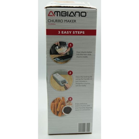 Electric Churro Maker Ambiano 760W – Tested & Working – Used Excellent - Picture 12 of 13